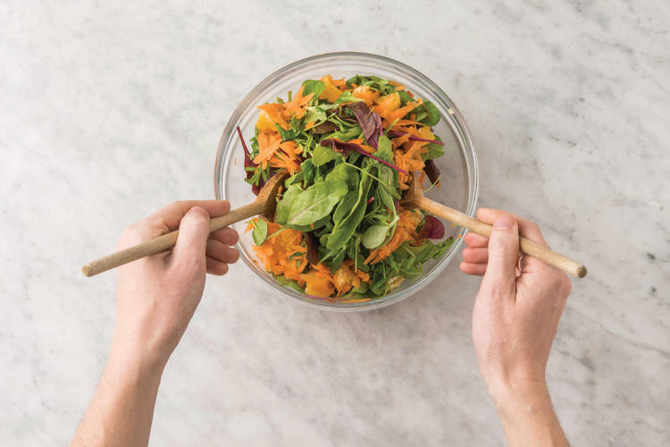 Toss the salad
