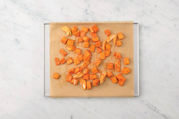Roast the pumpkin
