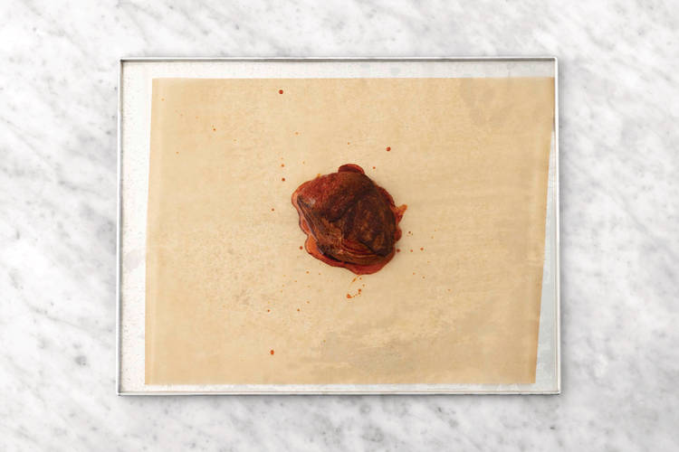 Roast the sirloin tip