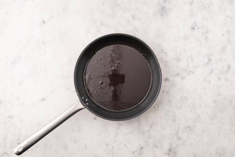 Make the cherry sauce