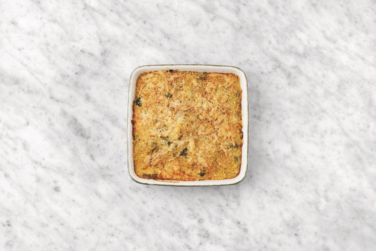 Bake the gratin