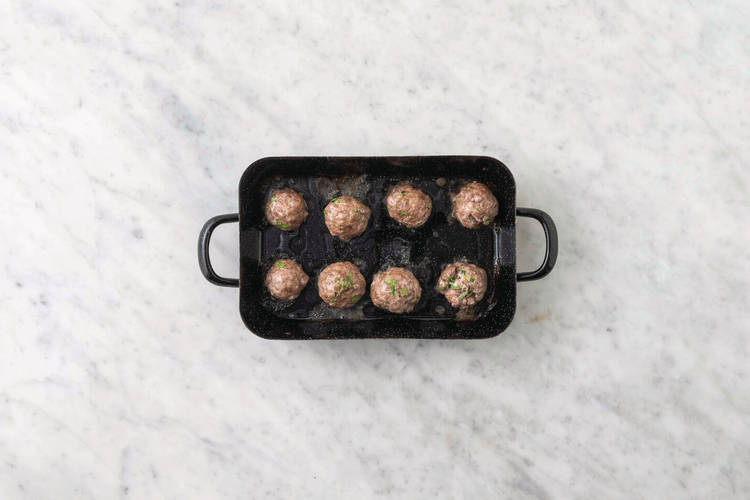 Start the meatballs
