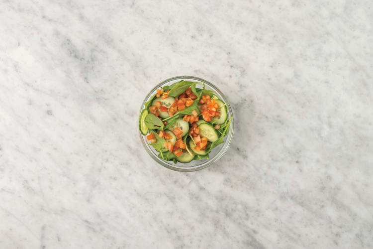 Prep the salad