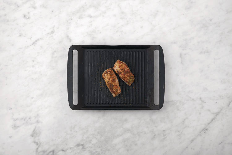 Grill the pork