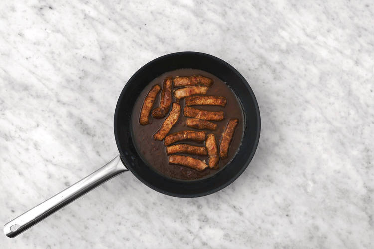 Cook the pork