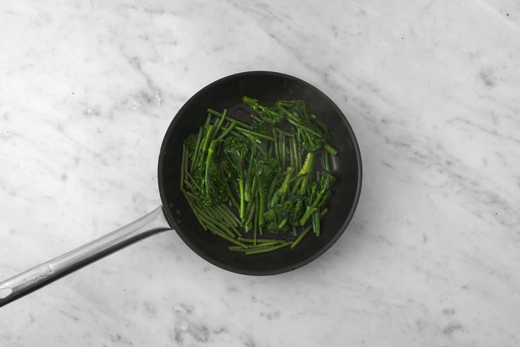 Cook the greens