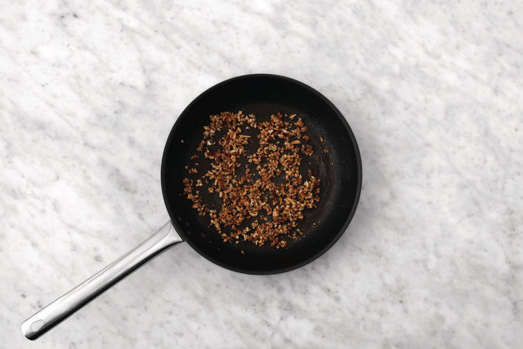 Make the candied nuts