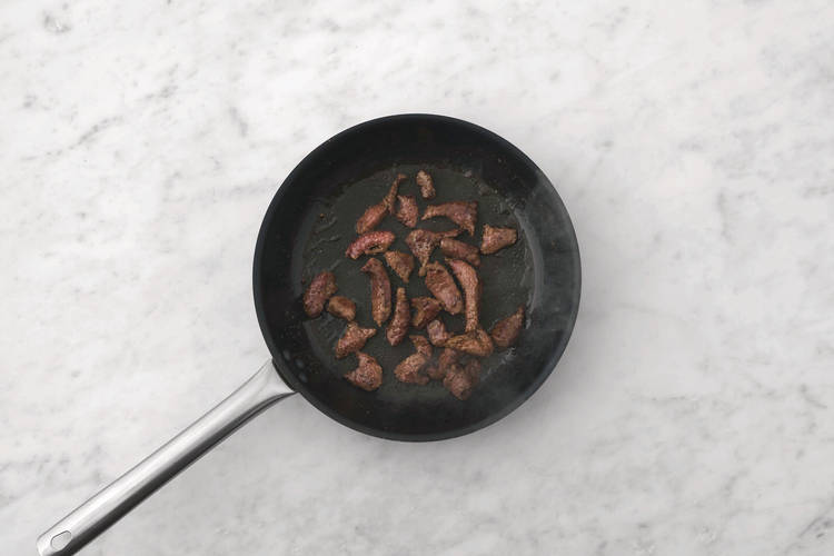 Cook the beef