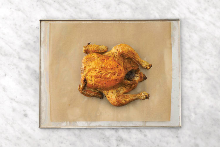 Roast the chicken