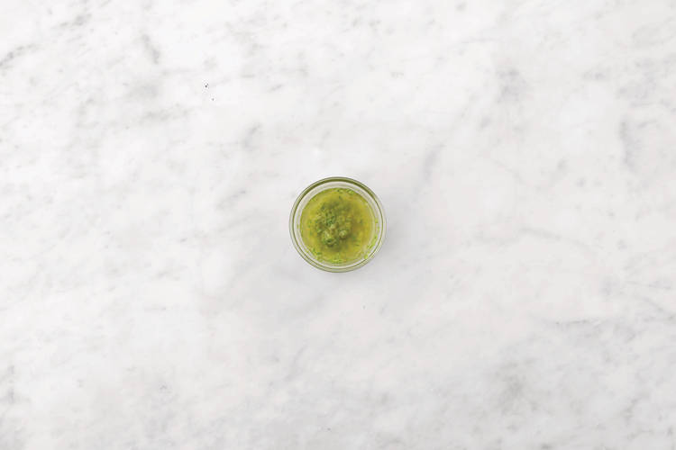 Make the chilli ginger oil