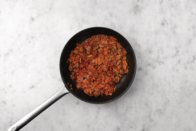 Cook the filling