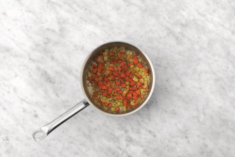 Start the herby rice