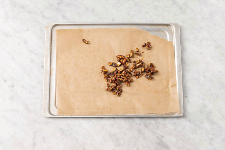 Make the candied nuts