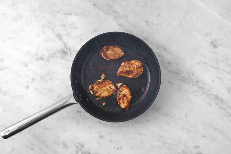 Cook the chicken