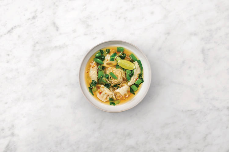 Finish the soup & serve up