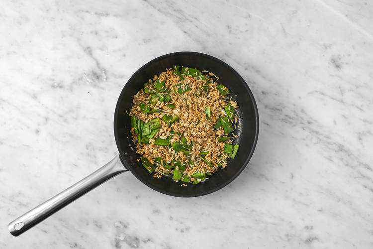 Make the fried rice