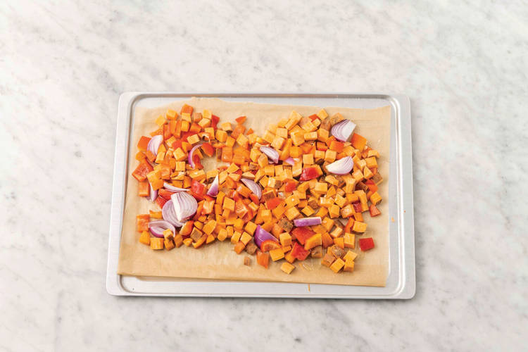 Roast the veggies 