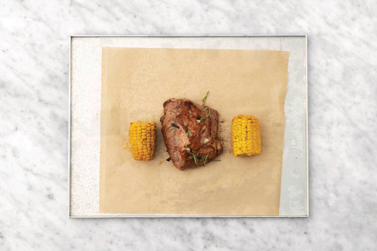 Roast the lamb