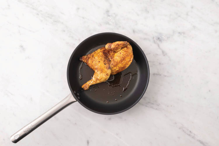 Start the chicken