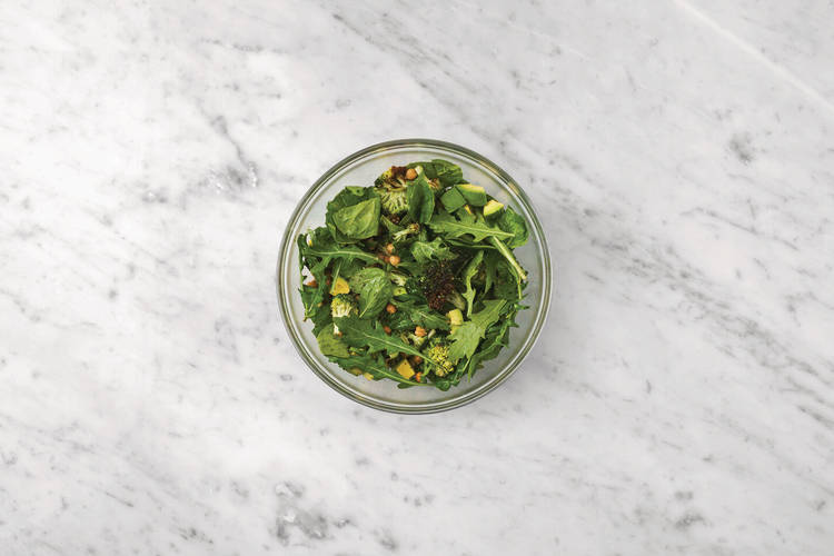 Toss the salad