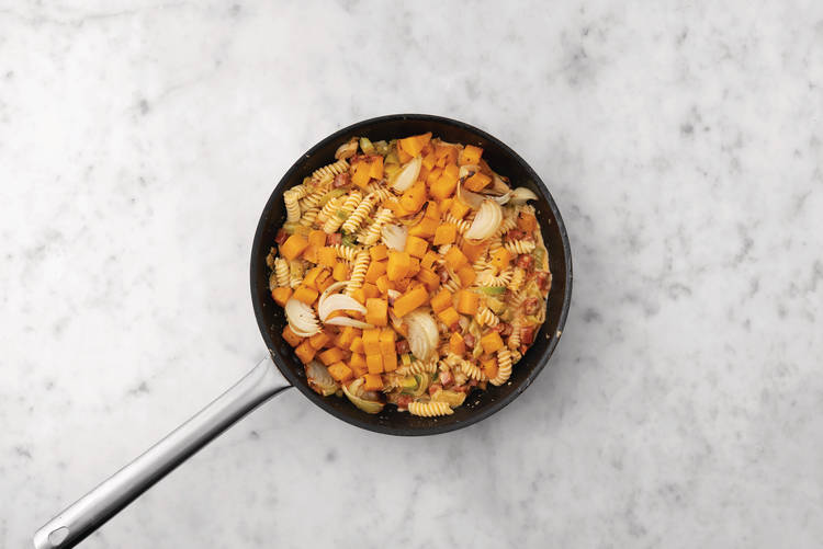 Add the veggies
