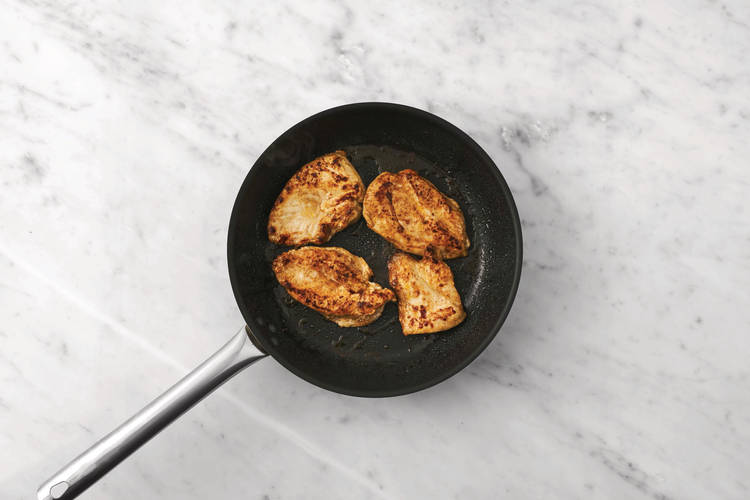Cook the chicken