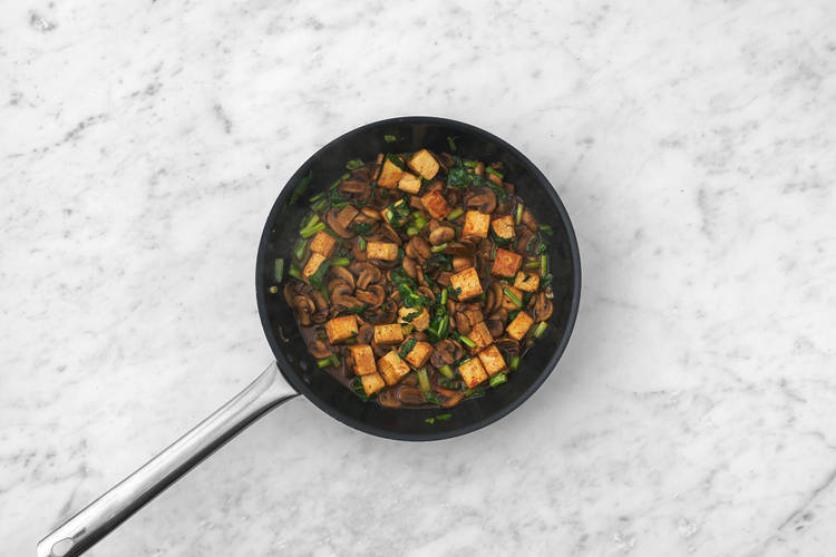 Finish the tofu