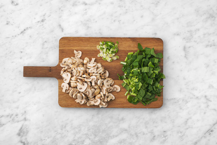 Prep the veggies