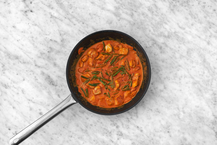 Cook the curry