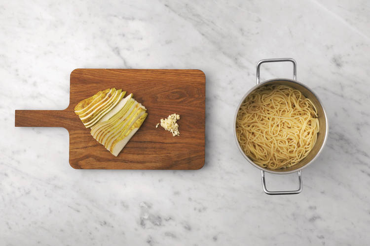 Boil pasta