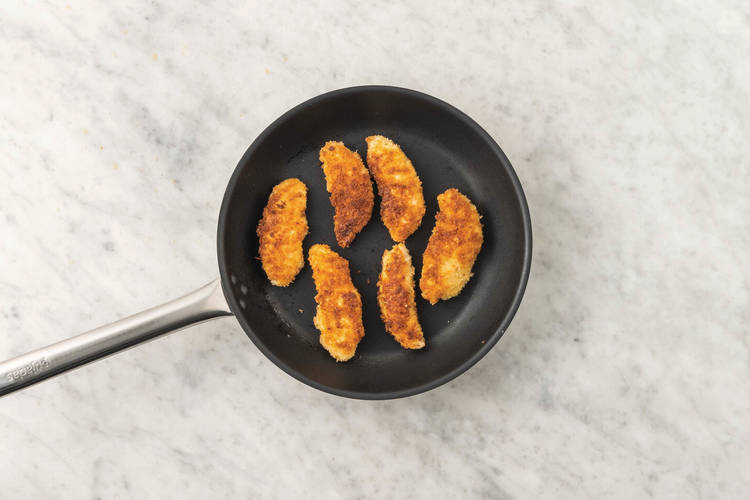 Cook the plant-based chick'n