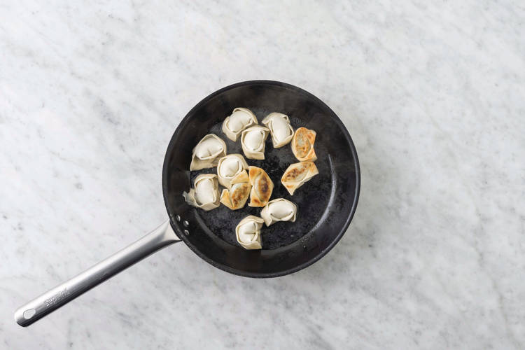 Cook the dumplings