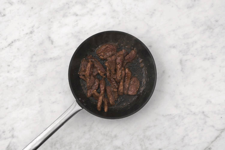 Cook the beef