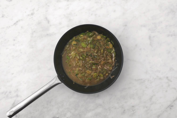 Braise the leek