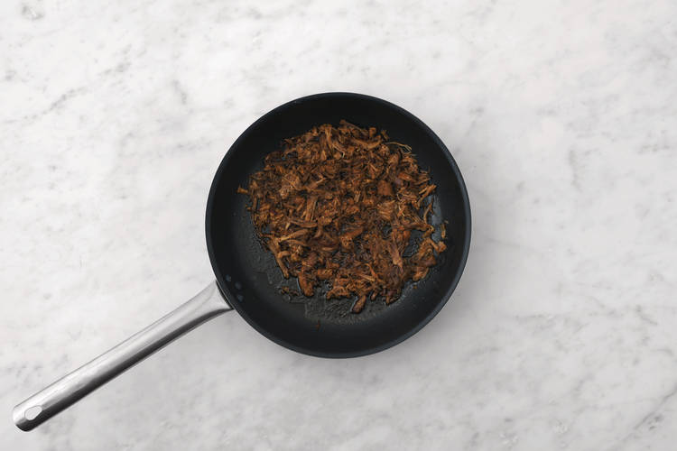 Cook the pulled pork