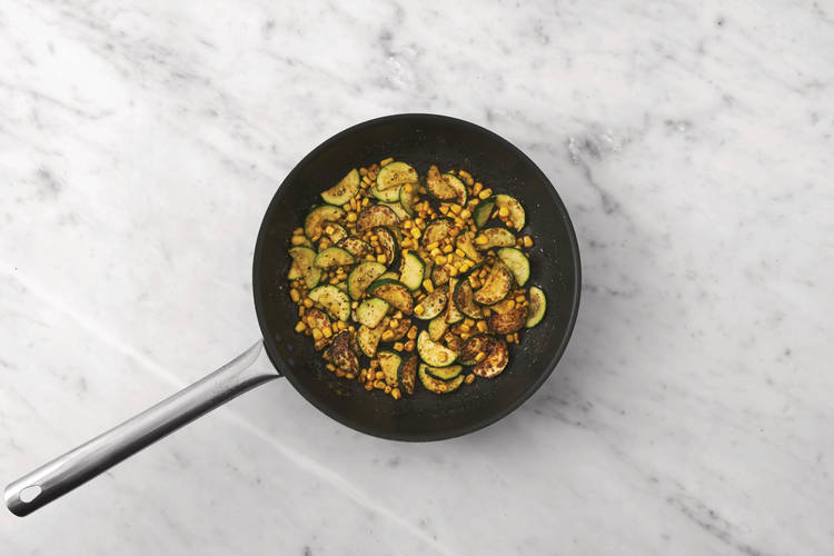 Get prepped & cook the veggies