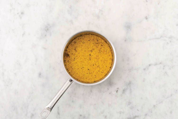 Cook the couscous