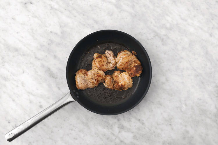 Cook the chicken
