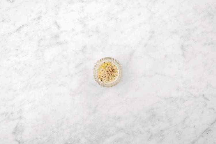 Make the peppercorn butter