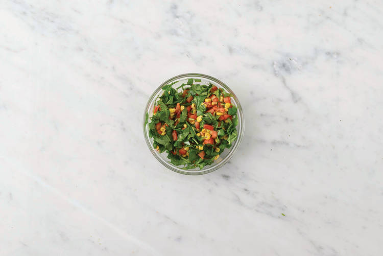 Toss the salsa