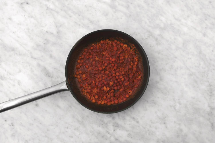 Cook the chickpeas