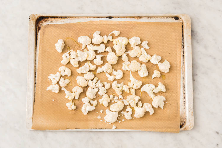 Roast the cauliflower