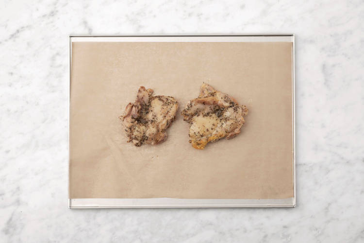 Cook the chicken 