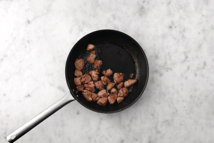 Sear the beef