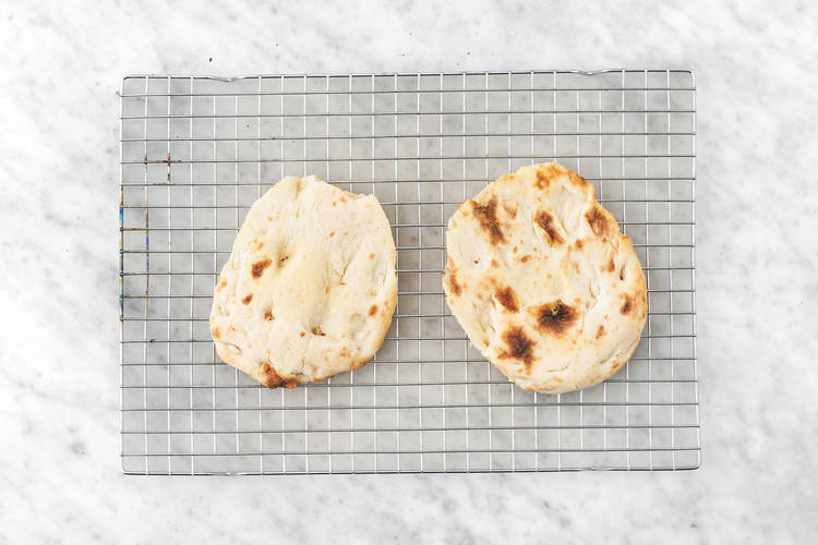 Bake the flatbreads