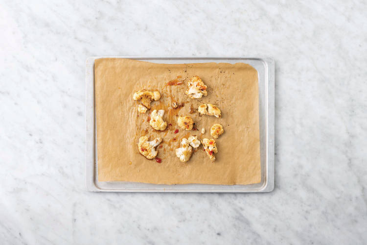 Roast the cauliflower
