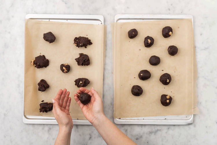 Bake the cookies