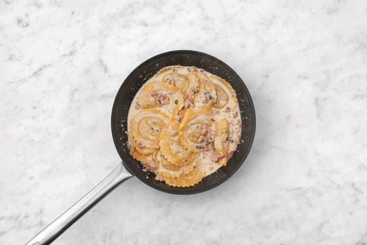 Cook the pasta