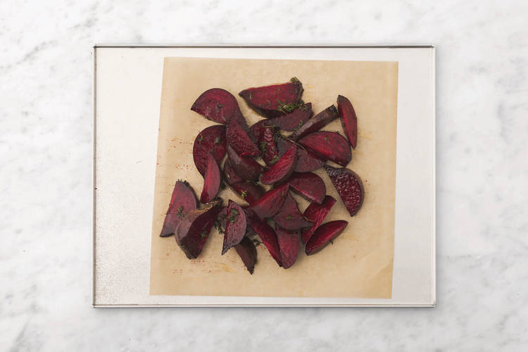 Roast the beetroot