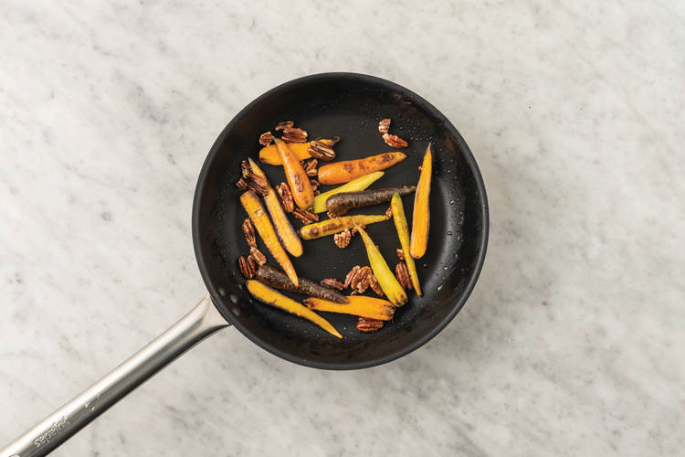 Cook the baby carrots